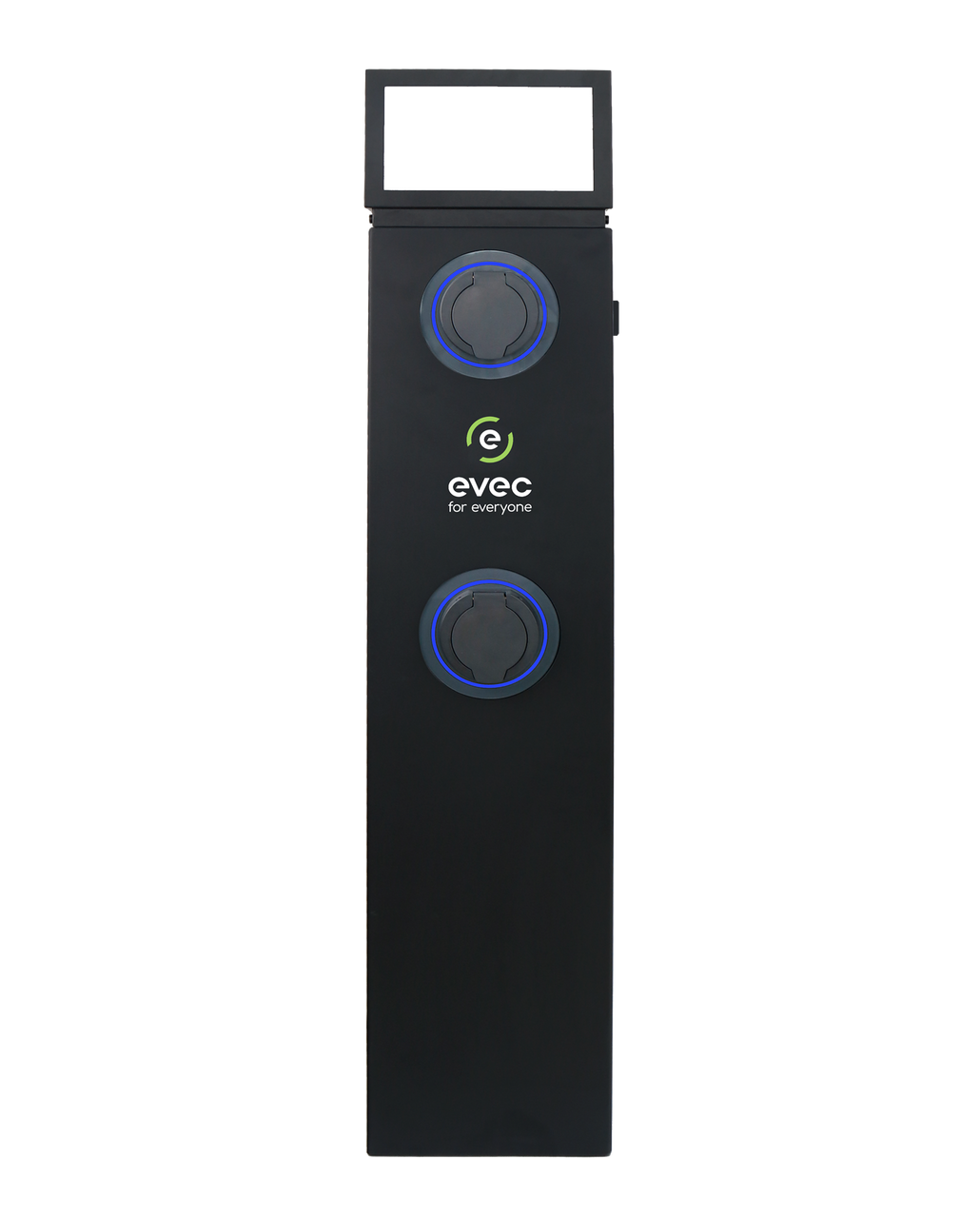 Evec Pedestal EV Charger 7.4kW Dual Socket (EDP01)