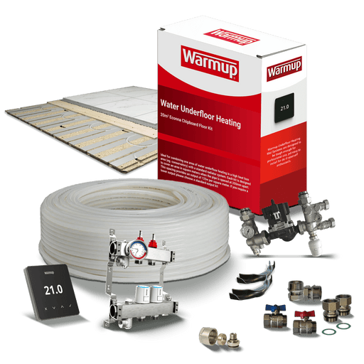 Warmup VLo Econna-12 Water Underfloor Heating & Chipboard Kit