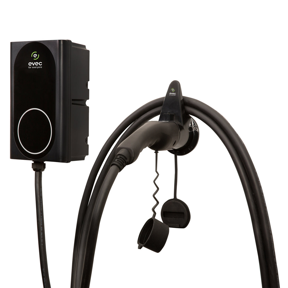 Evec EV Charger 22kW Three Phase, Tethered Cable (VEC04)