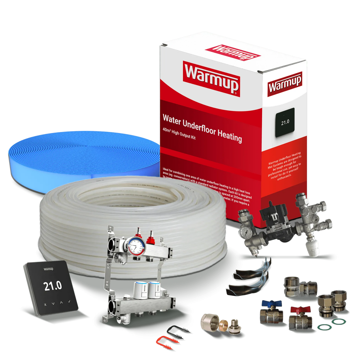 Warmup Clypso High Output Water Underfloor Heating Kit