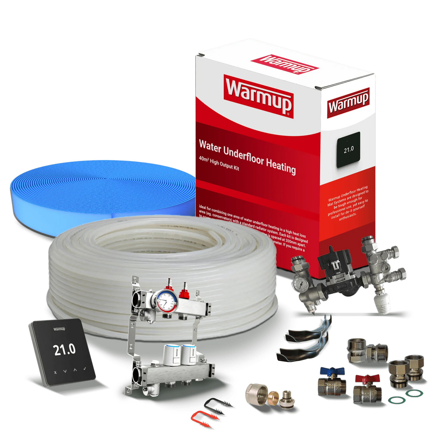 Warmup Clypso High Output Water Underfloor Heating Kit