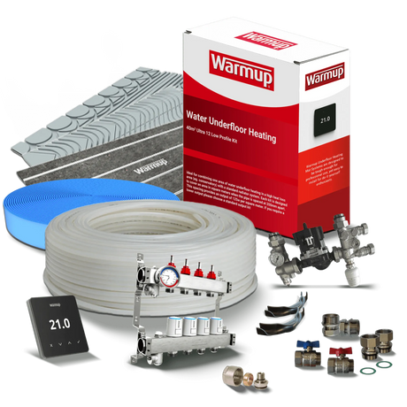 Warmup VLo Ultra-12 Water Underfloor Heating Low Profile