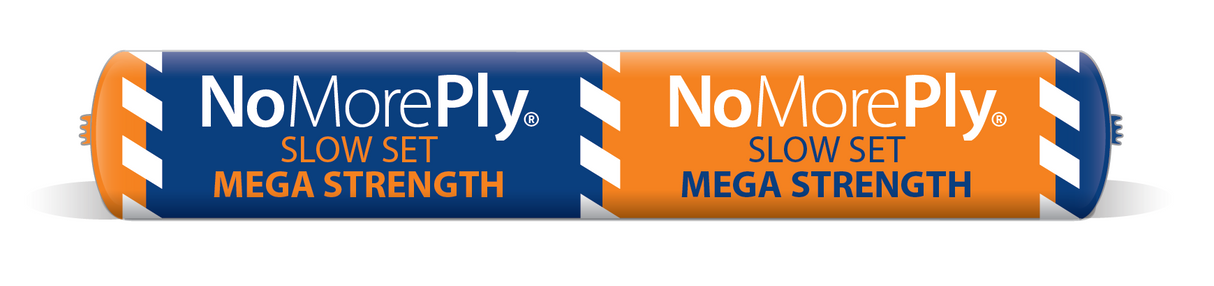 NoMorePly Slow Set Mega Strength Adhesive 600ml Foil