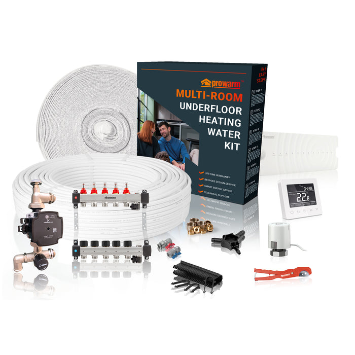 ProWarm™ Water Underfloor Heating Multi Room Kit