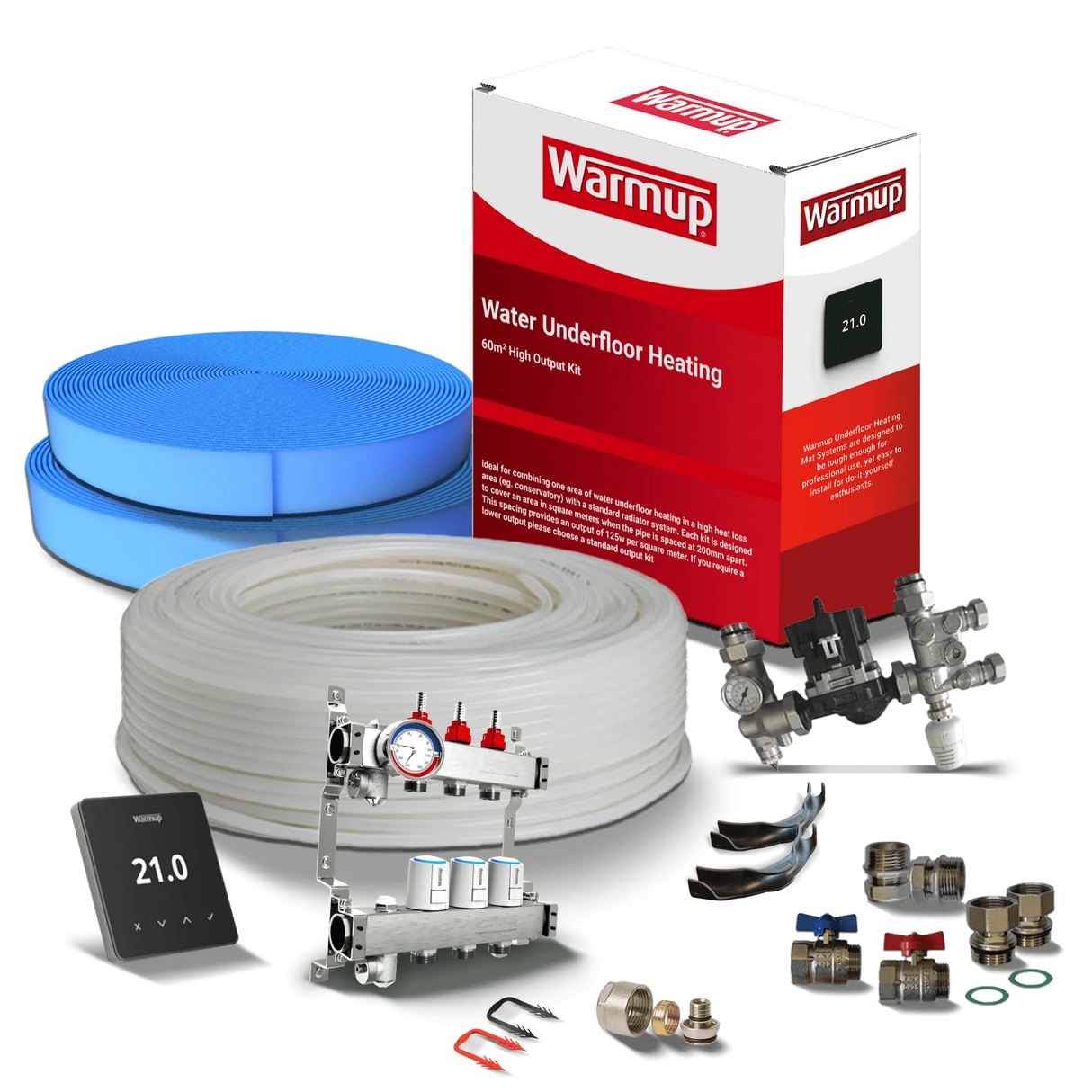 Warmup Clypso High Output Water Underfloor Heating Kit