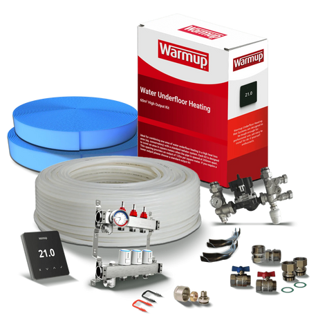 Warmup Clypso High Output Water Underfloor Heating Kit