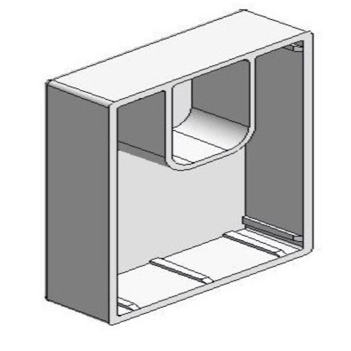 Fastensol Rail End Cap Silver F-REC-S