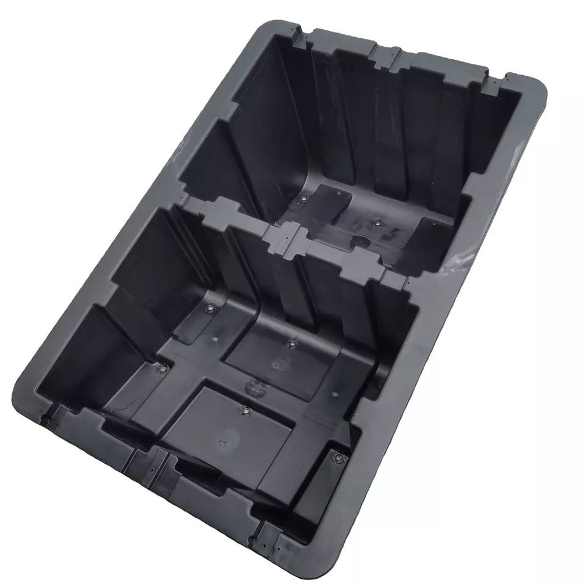 Fastensol Black Plastic Base Only (Requires 4x End Clamps & 4x Screws)