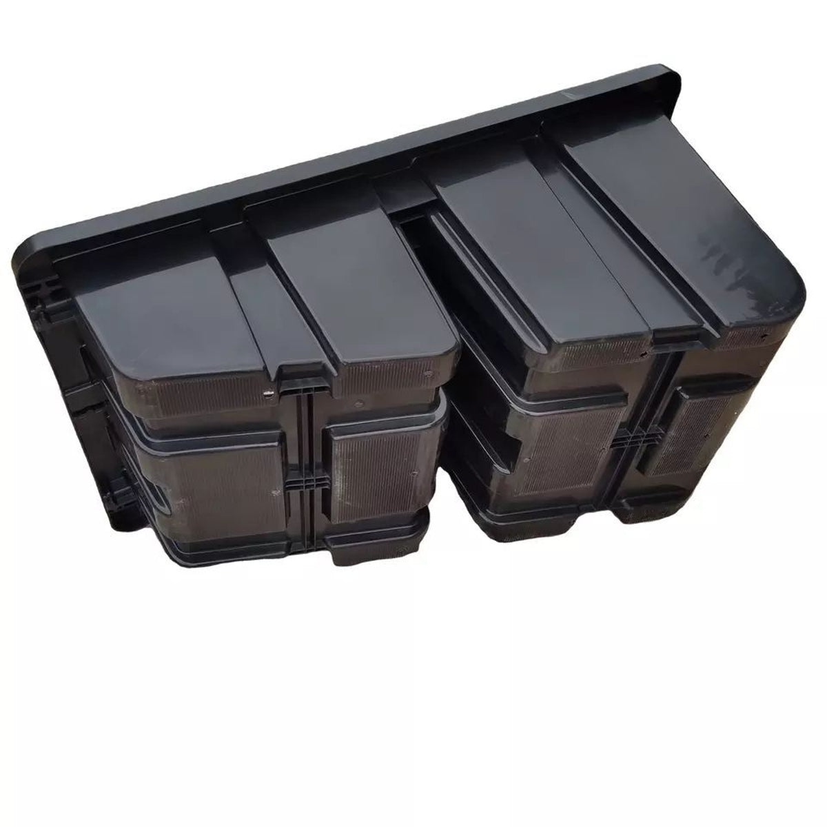 Fastensol Black Plastic Base Only (Requires 4x End Clamps & 4x Screws)