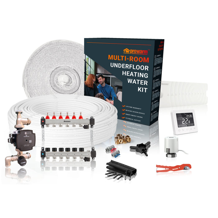 ProWarm™ Water Underfloor Heating Multi Room Kit