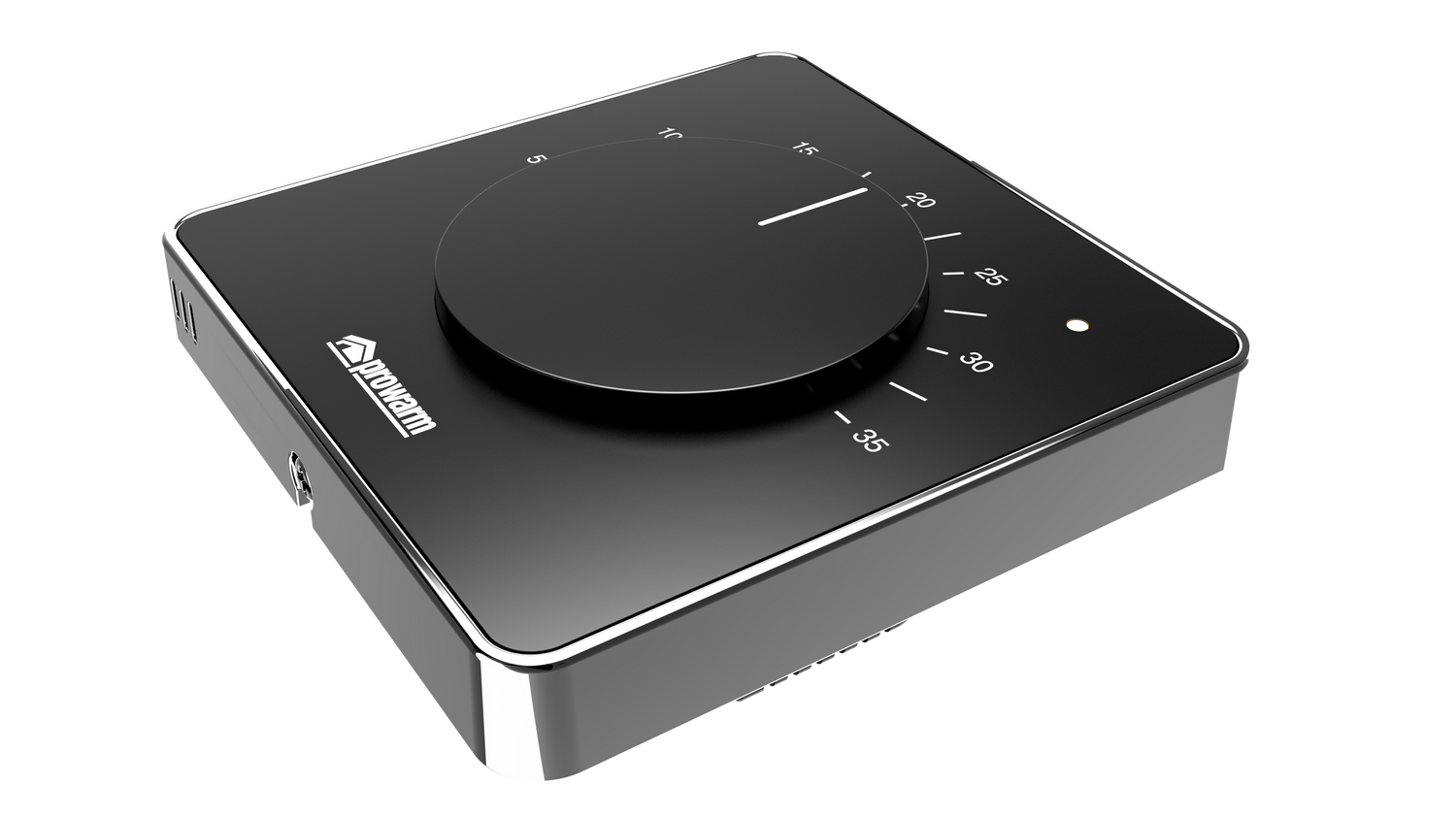 Prowarm Touch IQ M Series - Black Dial Thermostat