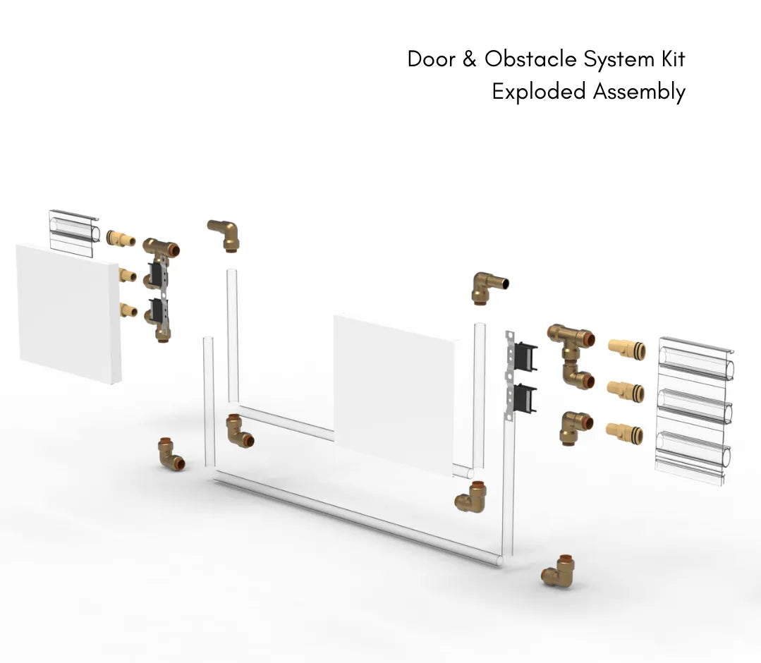 ThermaSkirt Door & Obstacle Threshold Kit