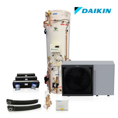 Daikin Heat Pump and Pre Plumbed Cylinder Kits