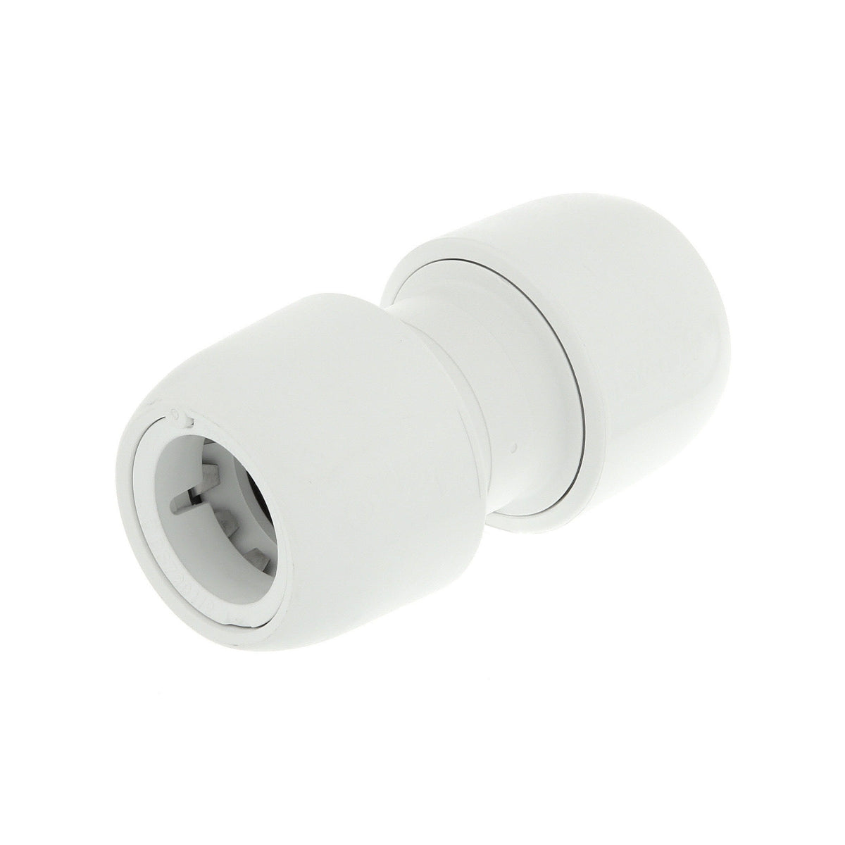 Hep2O Keyed Straight Connector White 15mm HD1/15W Pack of 10
