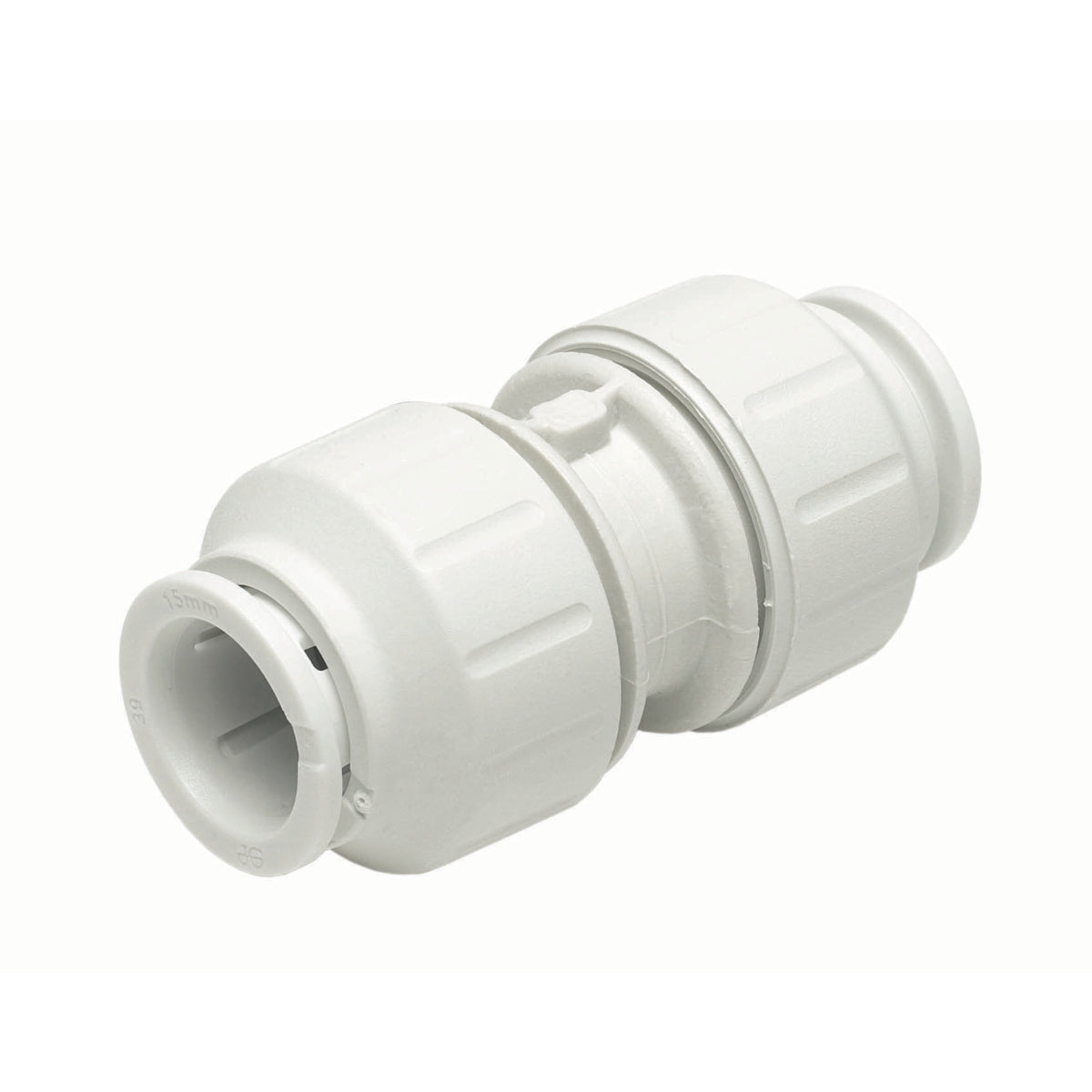 JG Speedfit Straight Connector Pushfit 22mm White PEM0422W-L Pack of 5