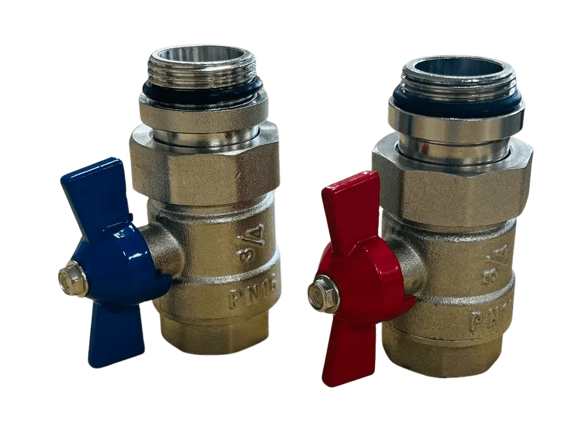 ProWarm™ Manifold 3/4" Ball Valve Pair