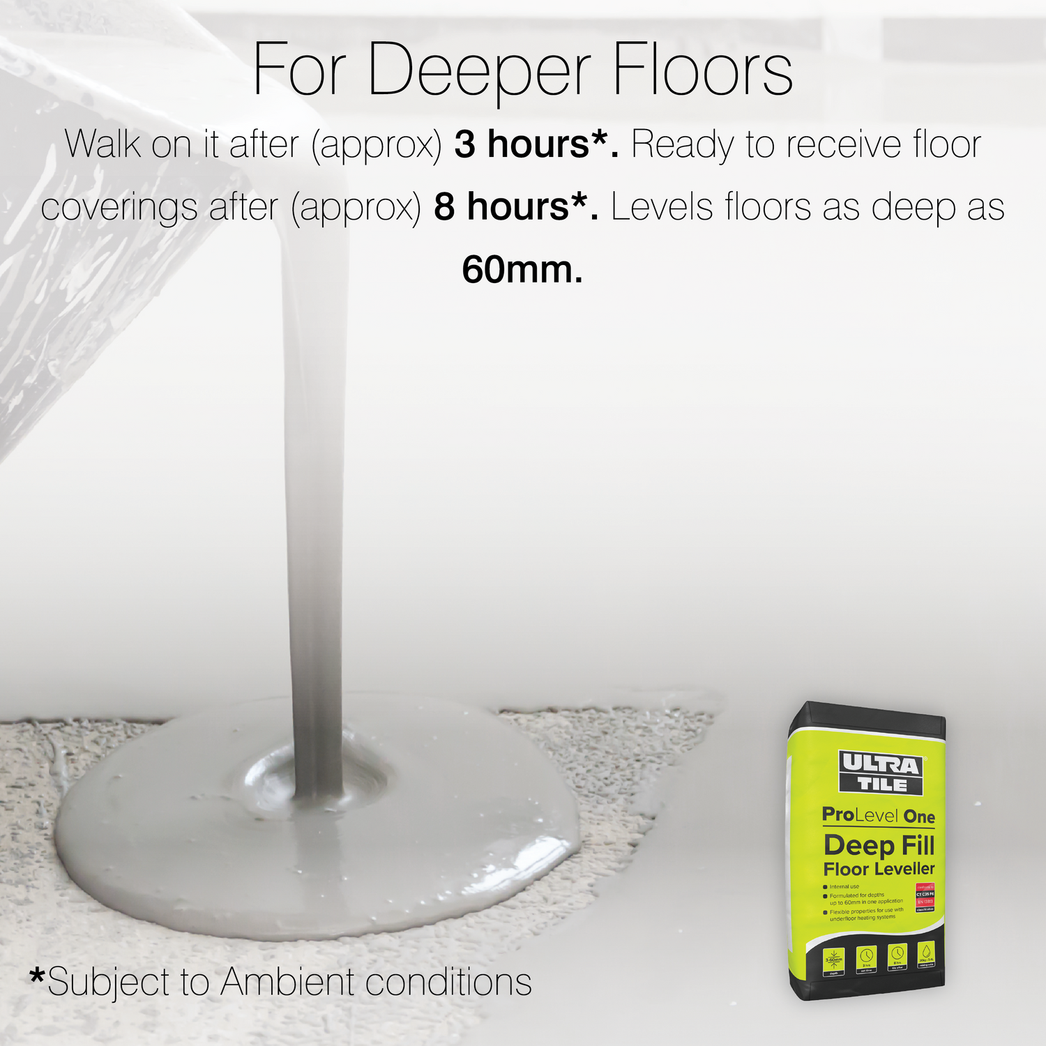 UltraTile ProLevel One Self Levelling Compound