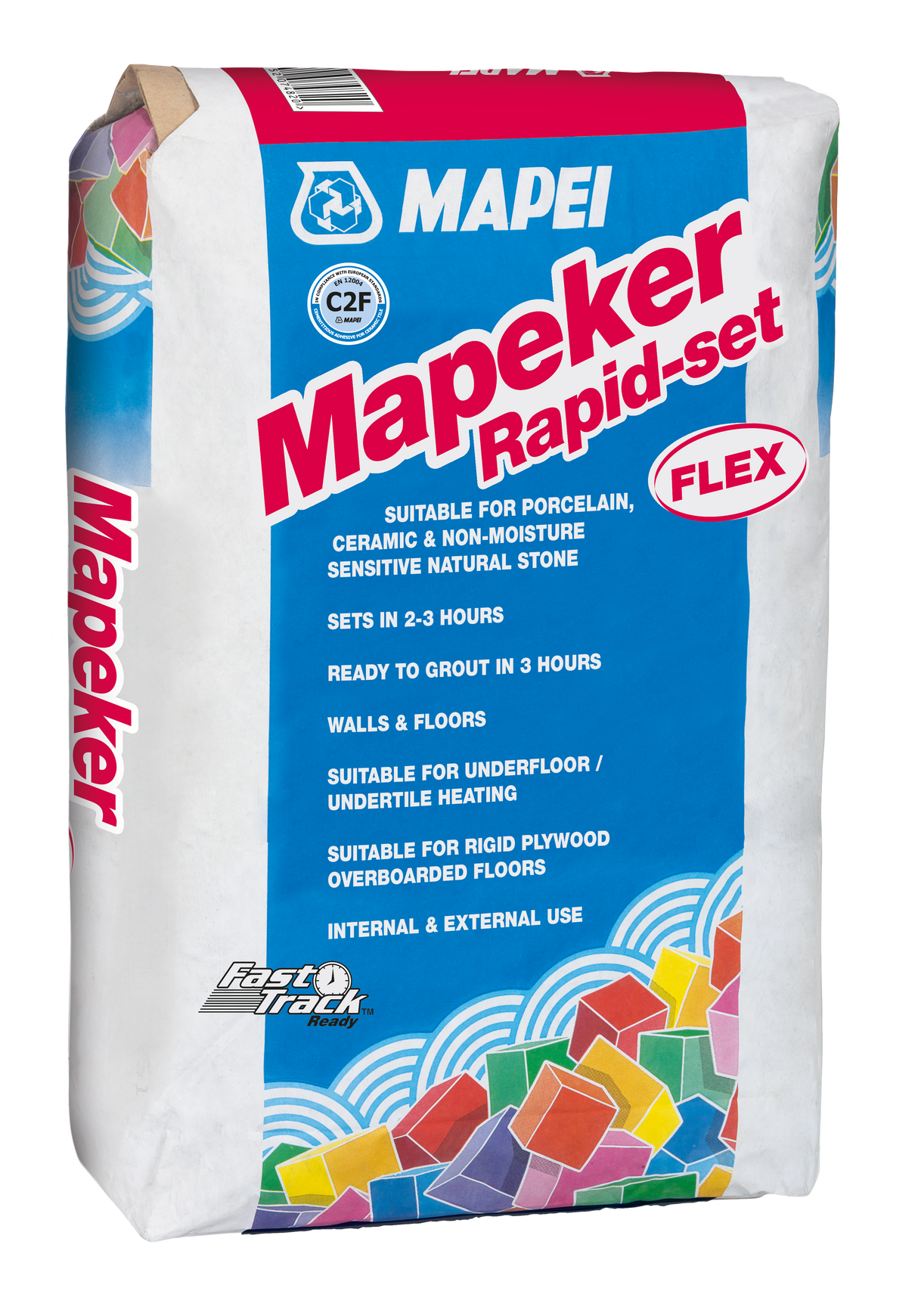 Mapei Mapeker Rapid Set Tile Adhesive Grey 20kg