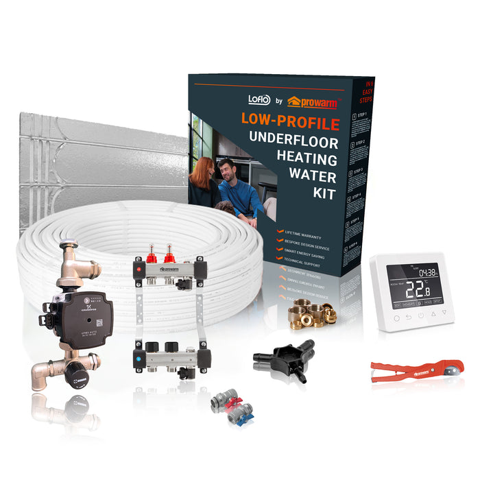 ProWarm™ Water Underfloor Heating 16mm LoFlo LITE Kit - Single Room