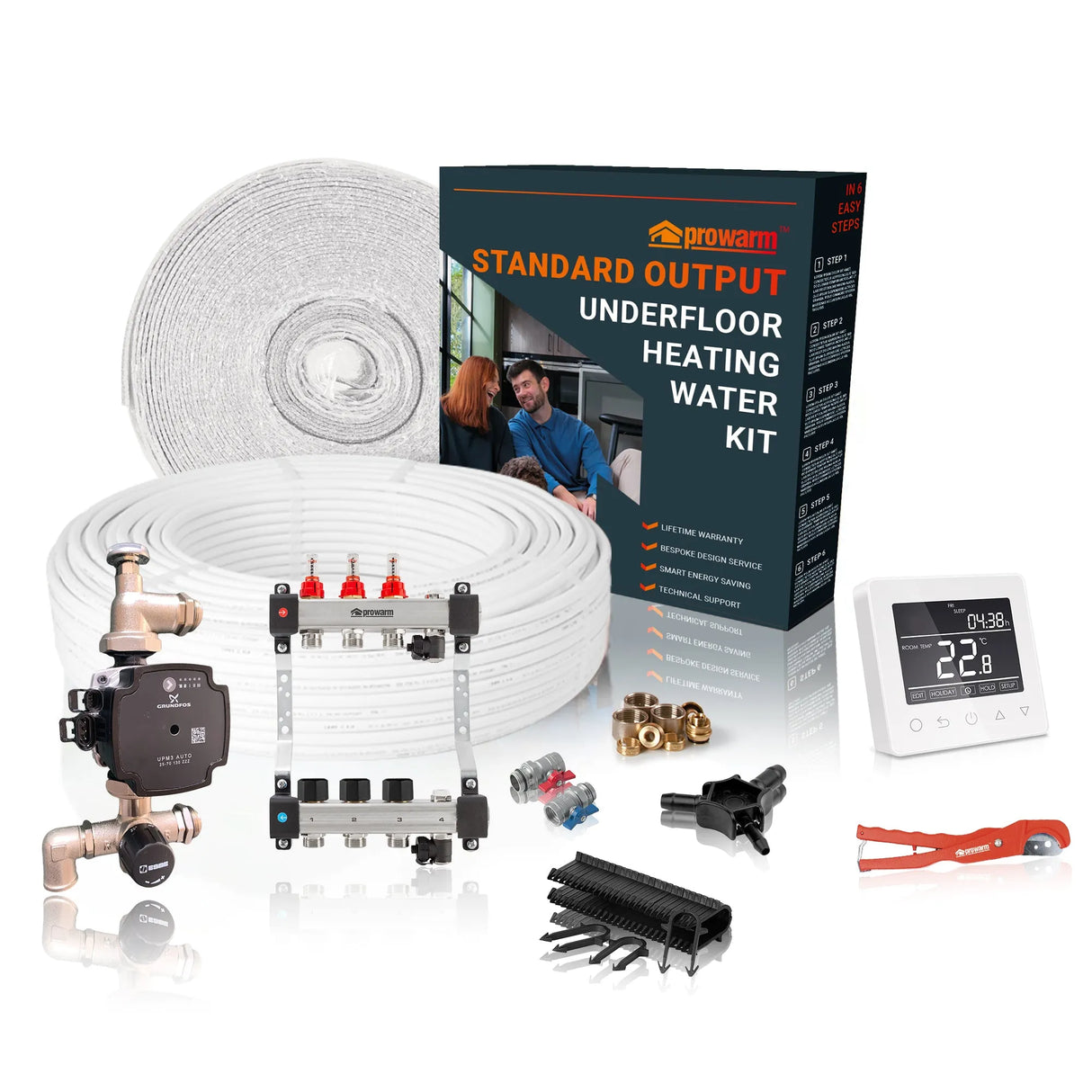 ProWarm™ Water Underfloor Heating Standard Output Kit
