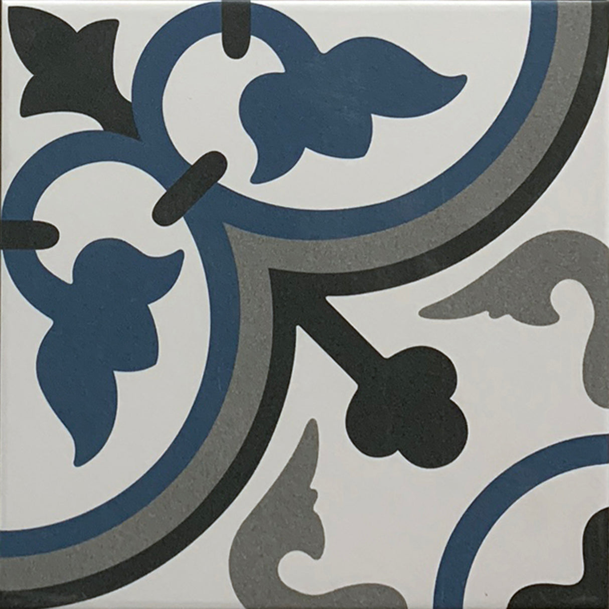 Sadie Patterned Glazed Ceramic Wall & Floor Tile 250mm X 250mm X 8.7mm - Pack Of 16 - Covers 1m2