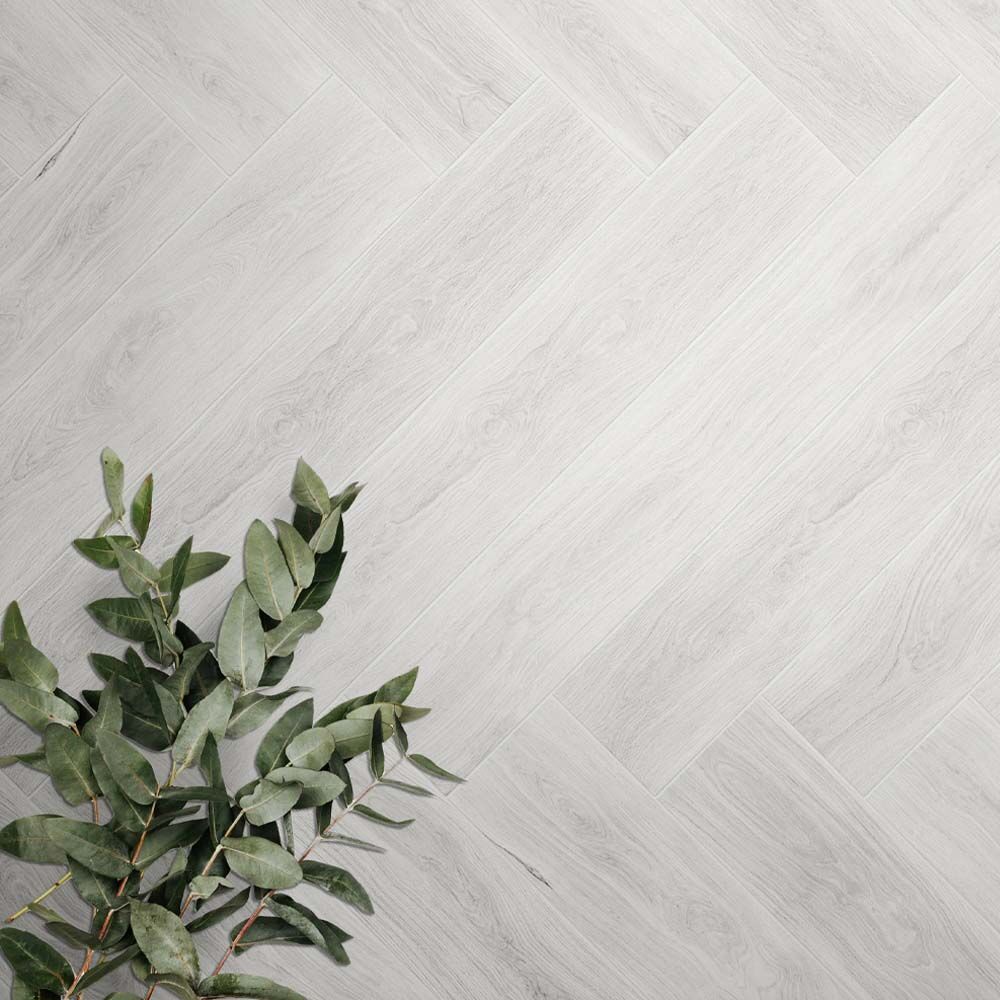 Methley White Birch Porcelain Wall & Floor Tile 150mm X 900mm X 9mm - Pack of 9 - Covers 1.22m2