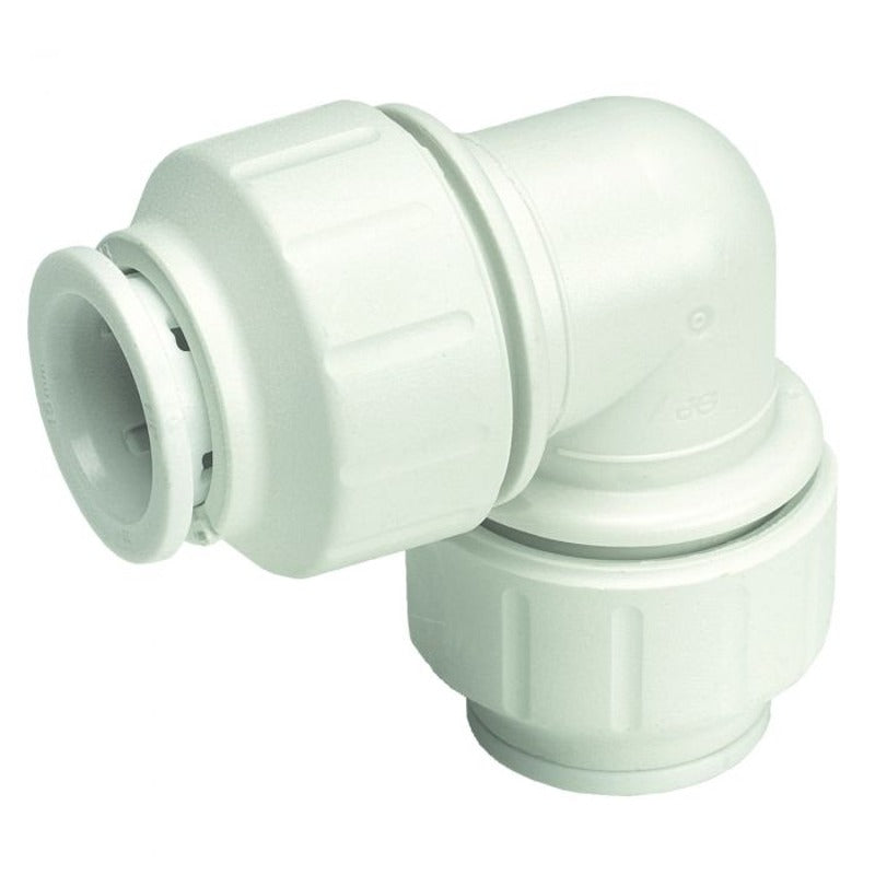 JG Speedfit Elbow Pushfit 28mm White PEM0328W-L Pack of 2