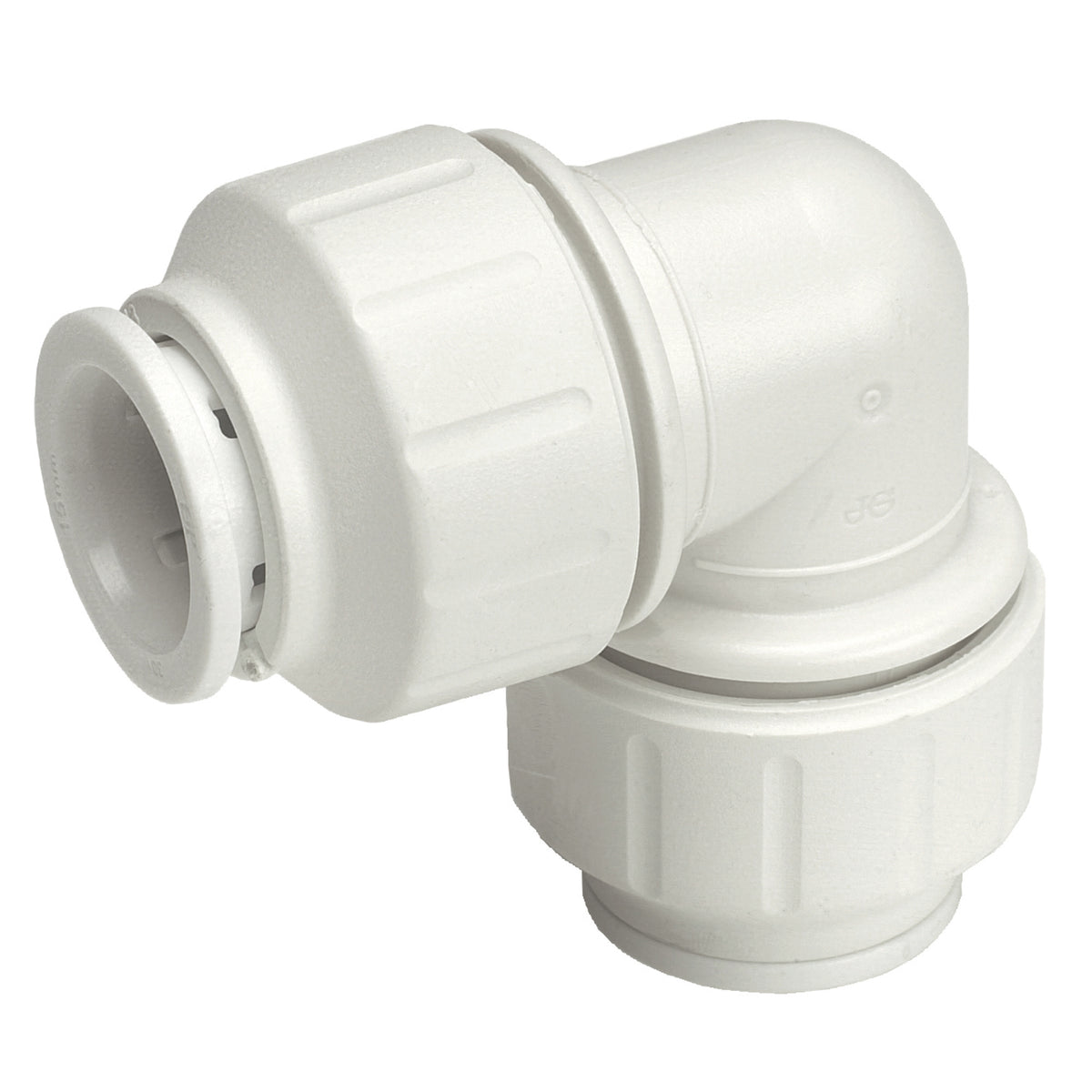 JG Speedfit Elbow Pushfit 15mm White PEM0315W-L Pack of 10