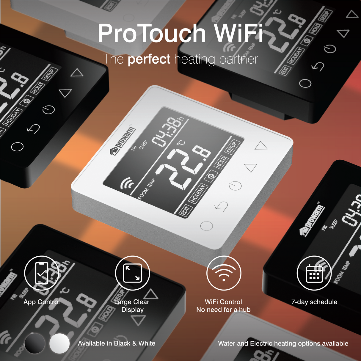 ProWarm ProTouch-W WiFi Smart Thermostat