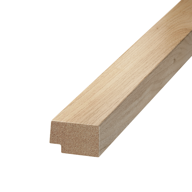 ProWarm Slatted Wood Wall Panel End Cap (Grooved)