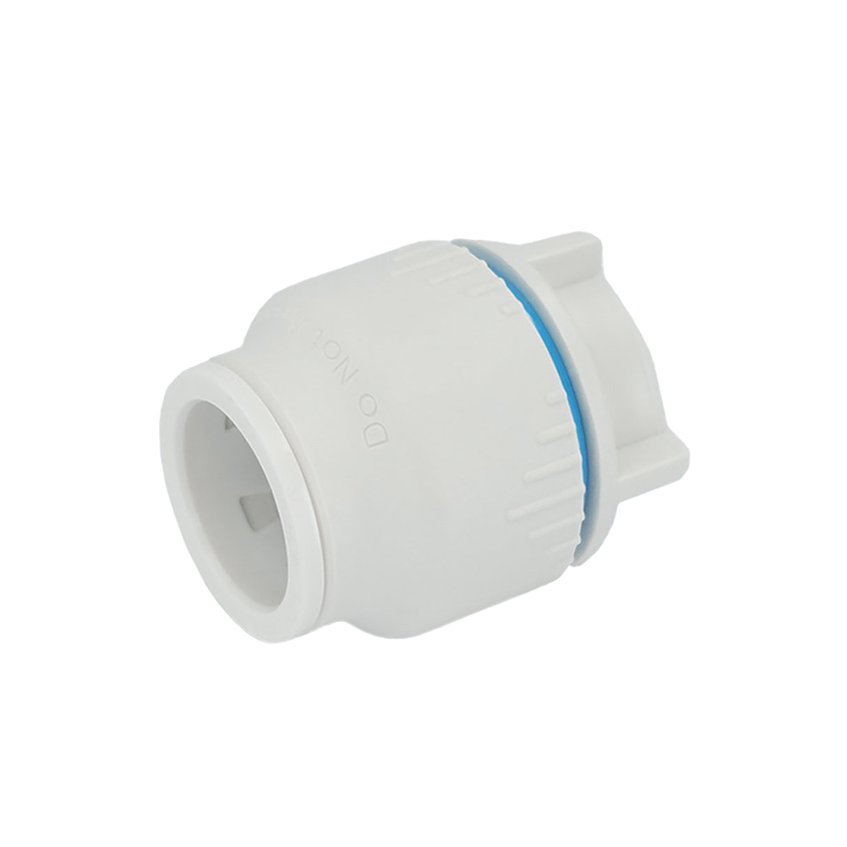 Plumbright 22mm Stop End White plastic