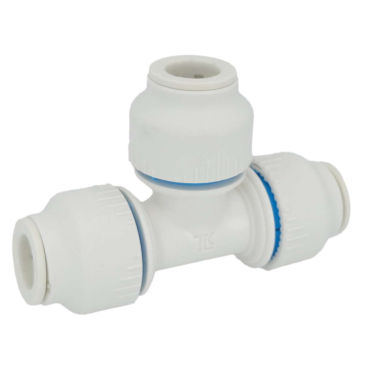 Plumbright 10mm Equal Tee White plastic