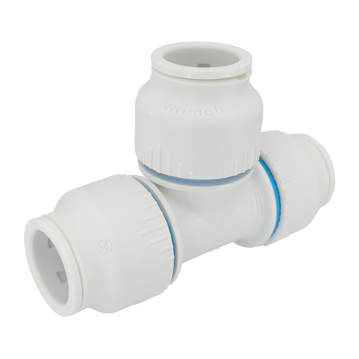 Plumbright 22mm Equal Tee White plastic