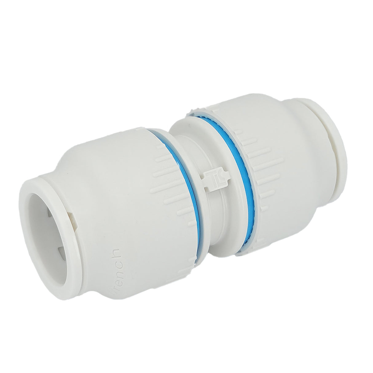 Plumbright 22mm Straight Coupler White plastic