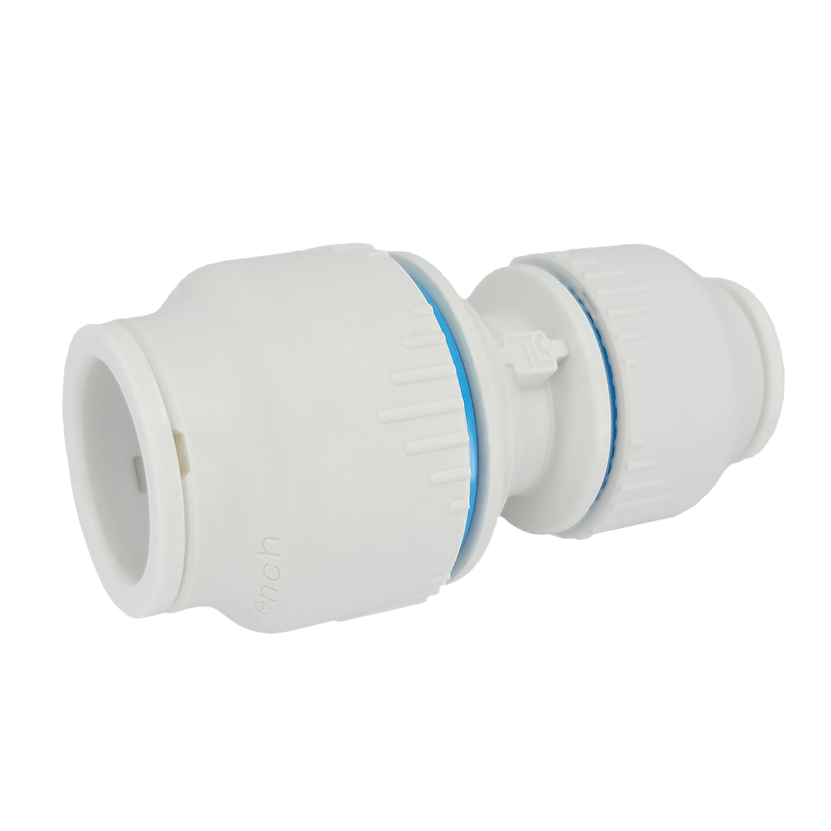 Plumbright 22 x 15mm Reducing Straight Coupler White plastic