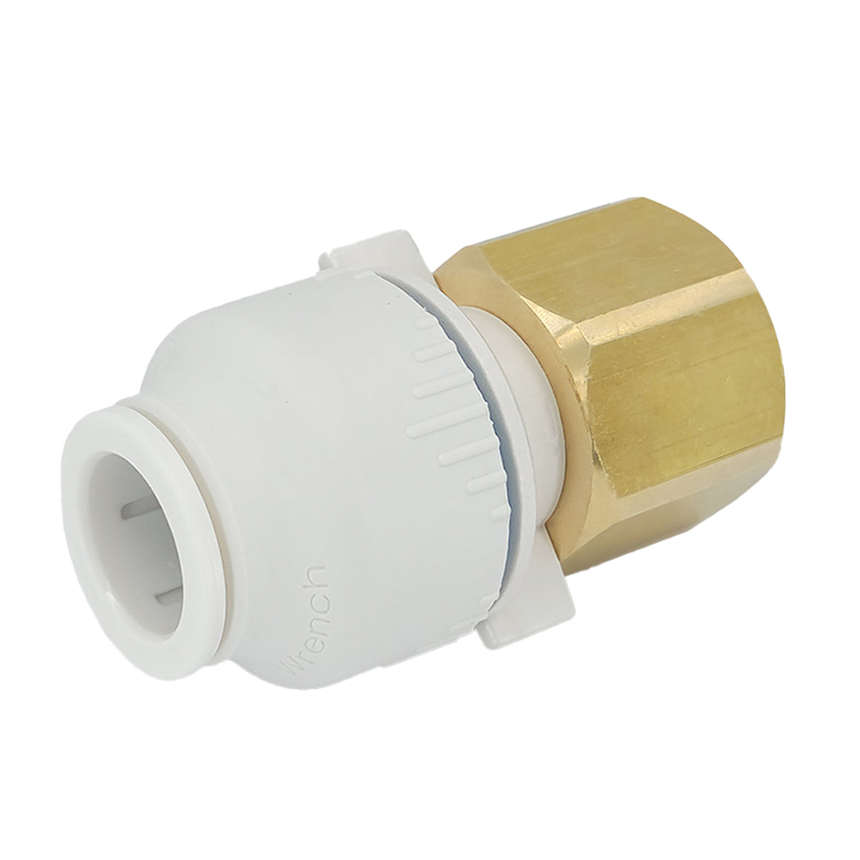 Plumbright 15mm x 3/4" BSP Tap Swivel Union Connector Brass Nut