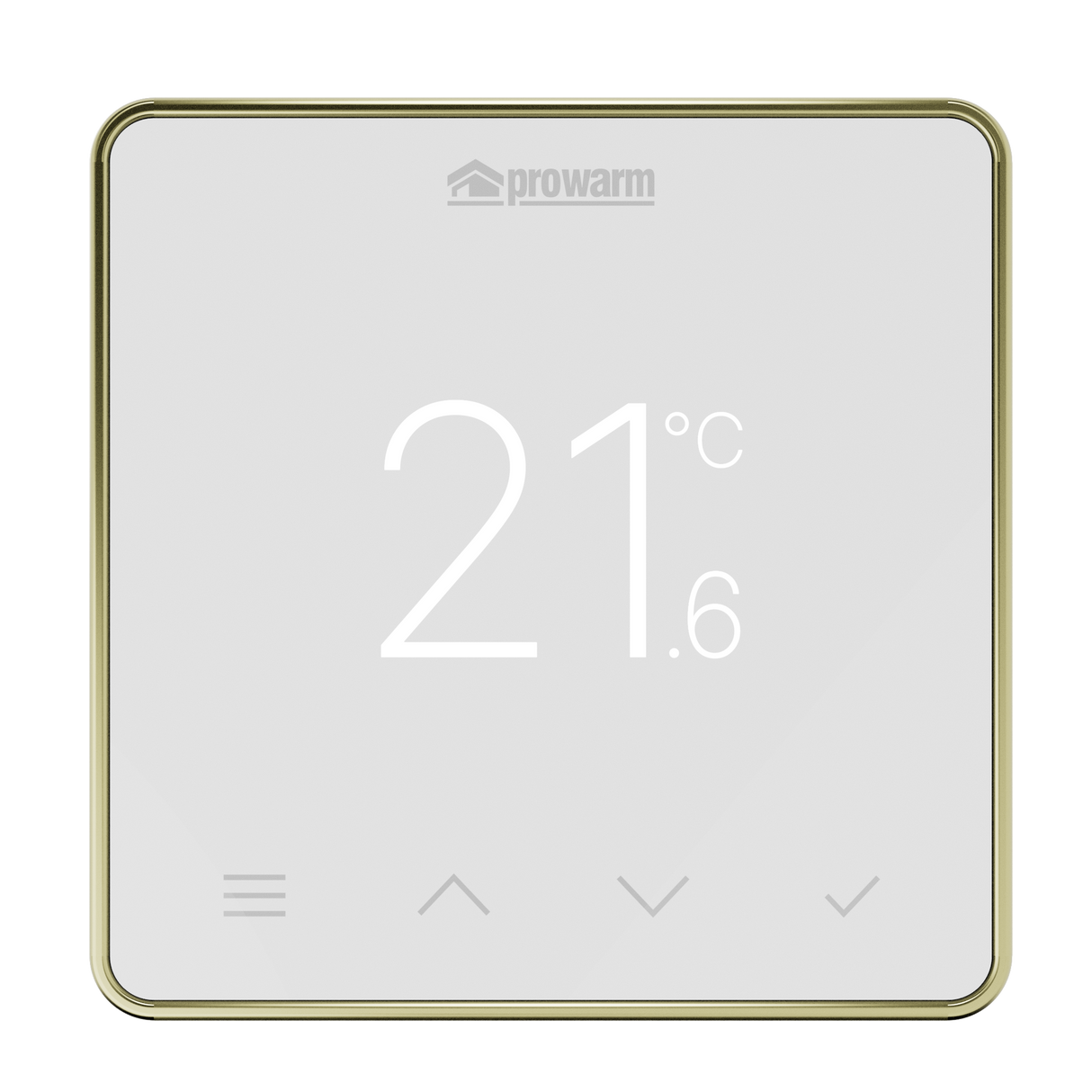 ProWarm Touch IQ S Series - White Wifi Thermostat