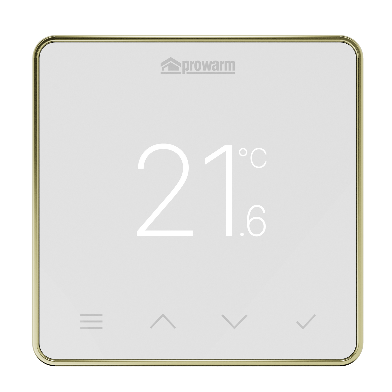 ProWarm Touch IQ S Series - White Wifi Thermostat