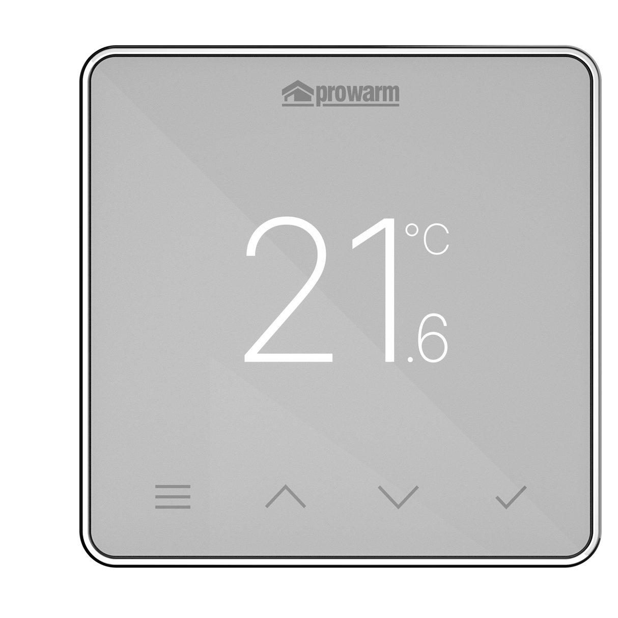 ProWarm Touch IQ S Series - White Wifi Thermostat