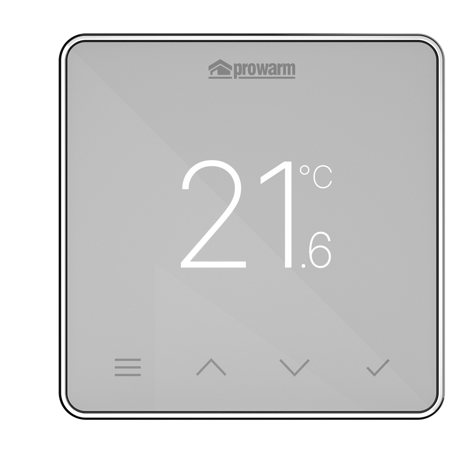 ProWarm Touch IQ S Series - White Wifi Thermostat
