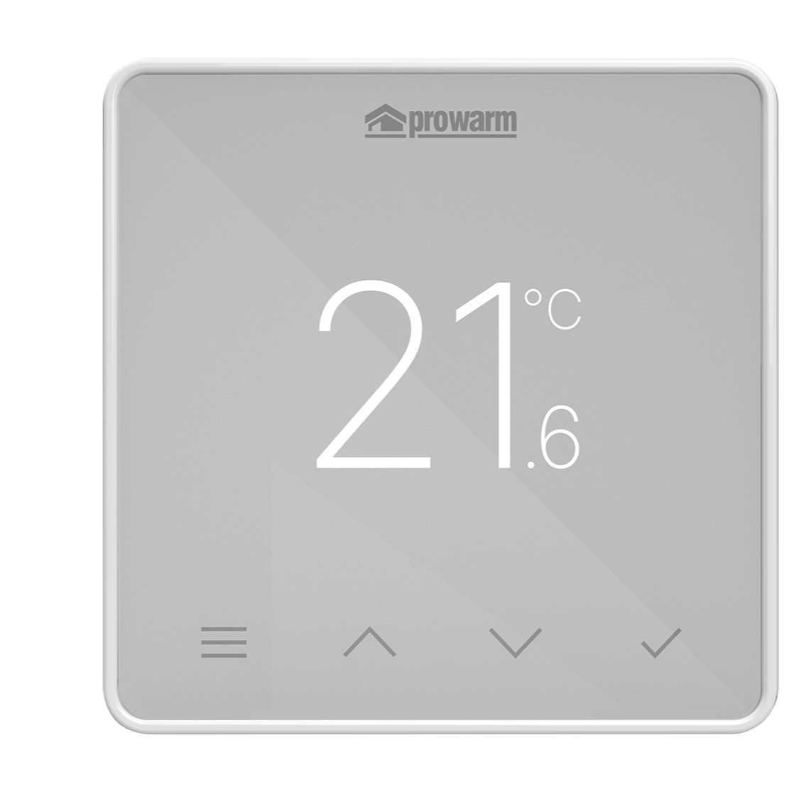 ProWarm Touch IQ S Series - White Wifi Thermostat