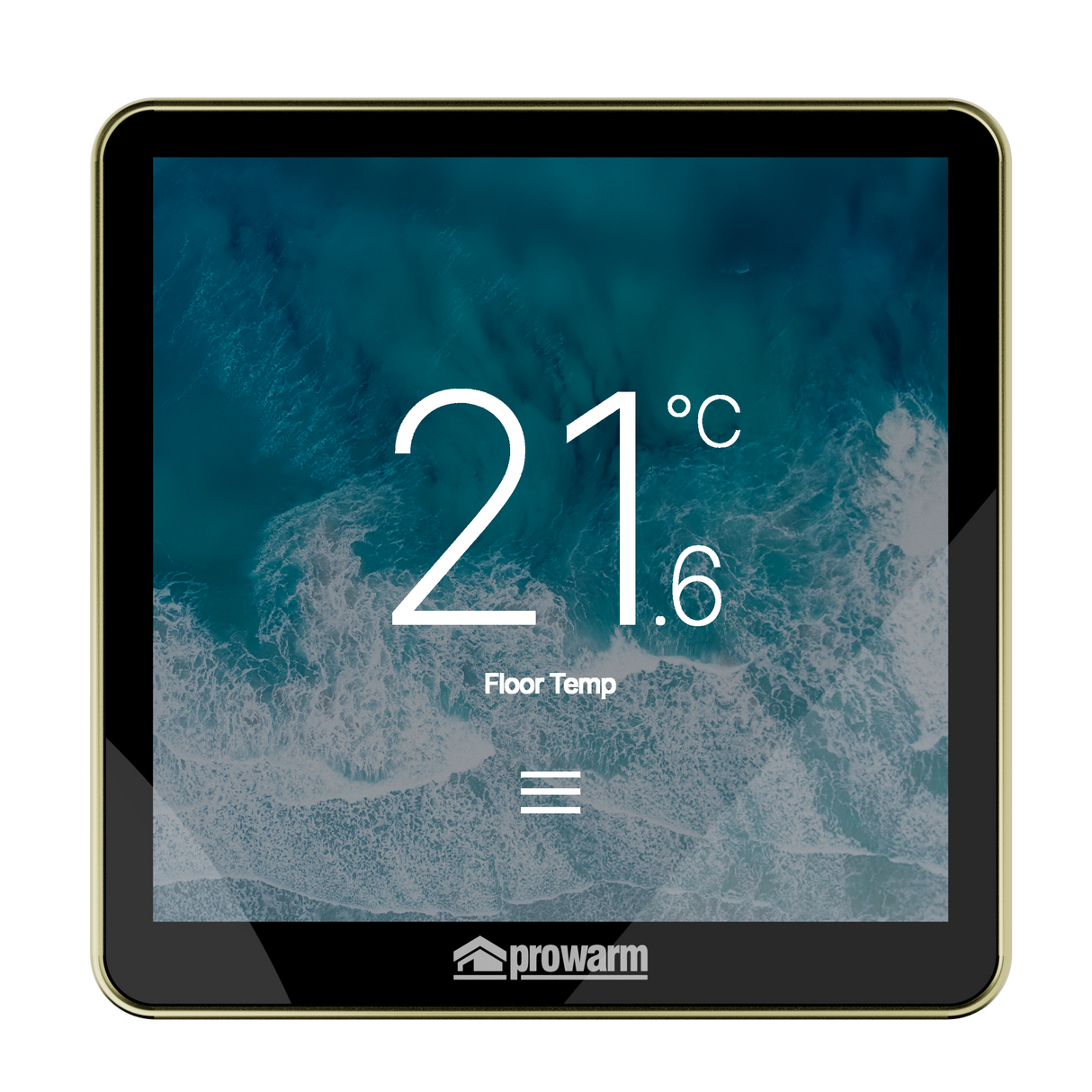 ProWarm Touch IQ ST Series - Black Touchscreen Thermostat