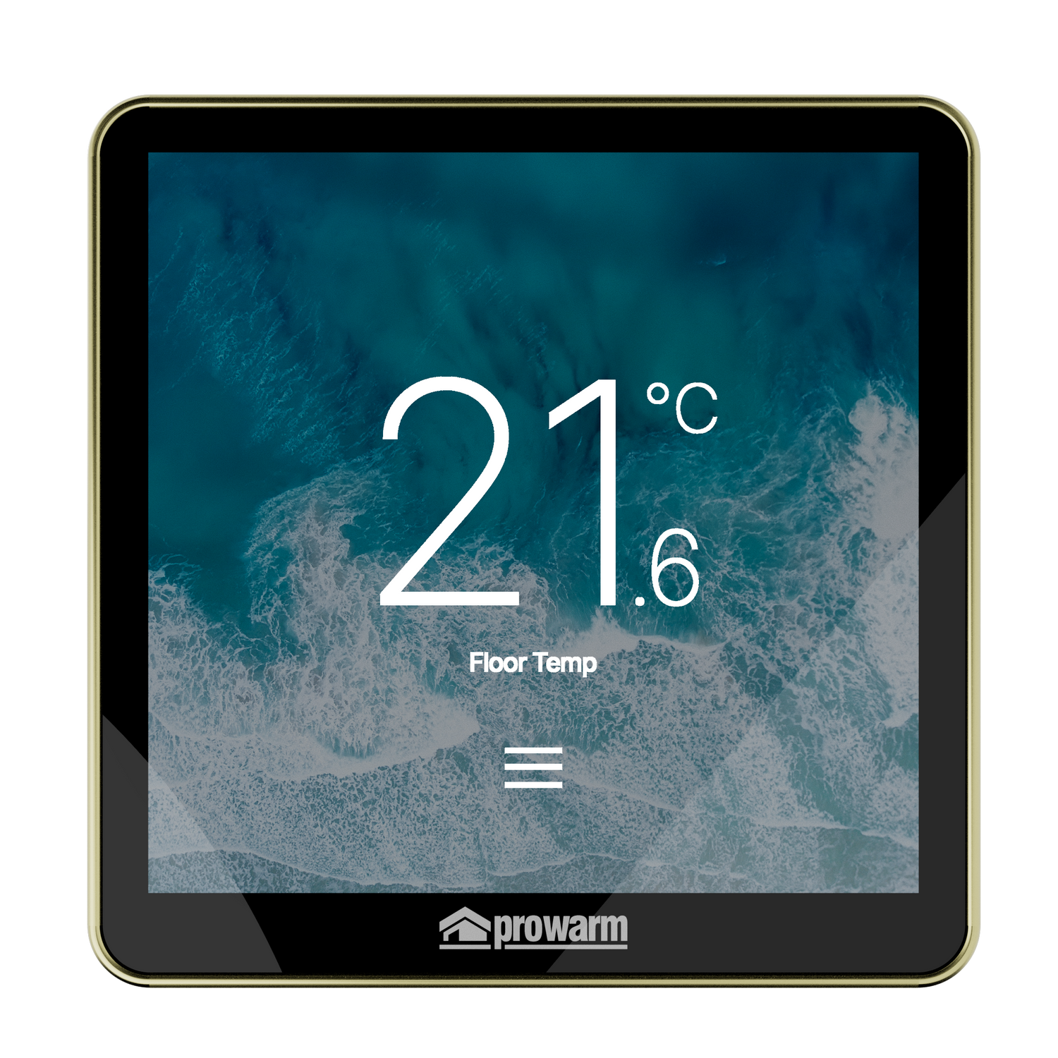 ProWarm Touch IQ ST Series - Black Touchscreen Thermostat