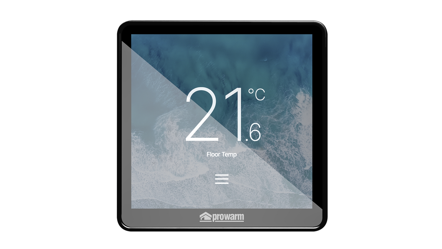 ProWarm Touch IQ ST Series - Black Touchscreen Thermostat