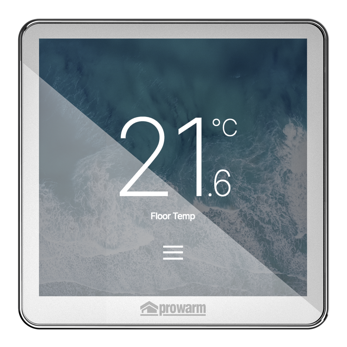 ProWarm Touch IQ ST Series - White Touchscreen Thermostat