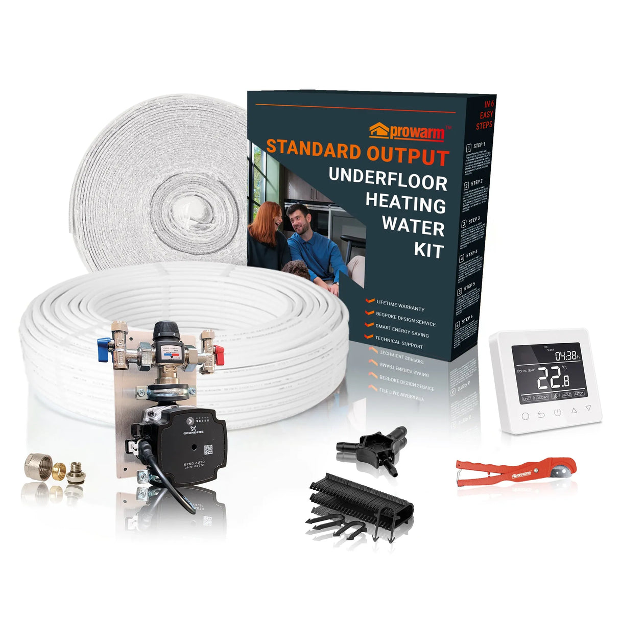 ProWarm™ Water Underfloor Heating Standard Output Kit