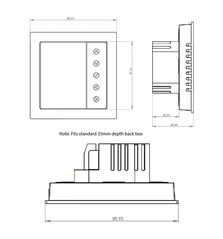 Heatmiser Edge Programmable Thermostat