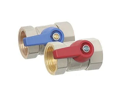 Floorwarmers Manifold Ball Valve Pair