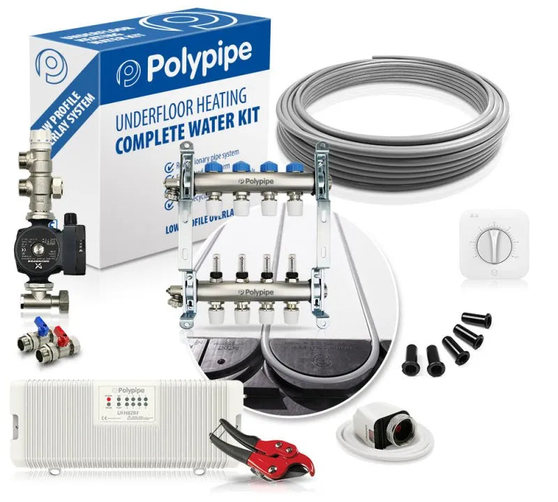 Polypipe Water Underfloor Heating Multi Room Overlay System