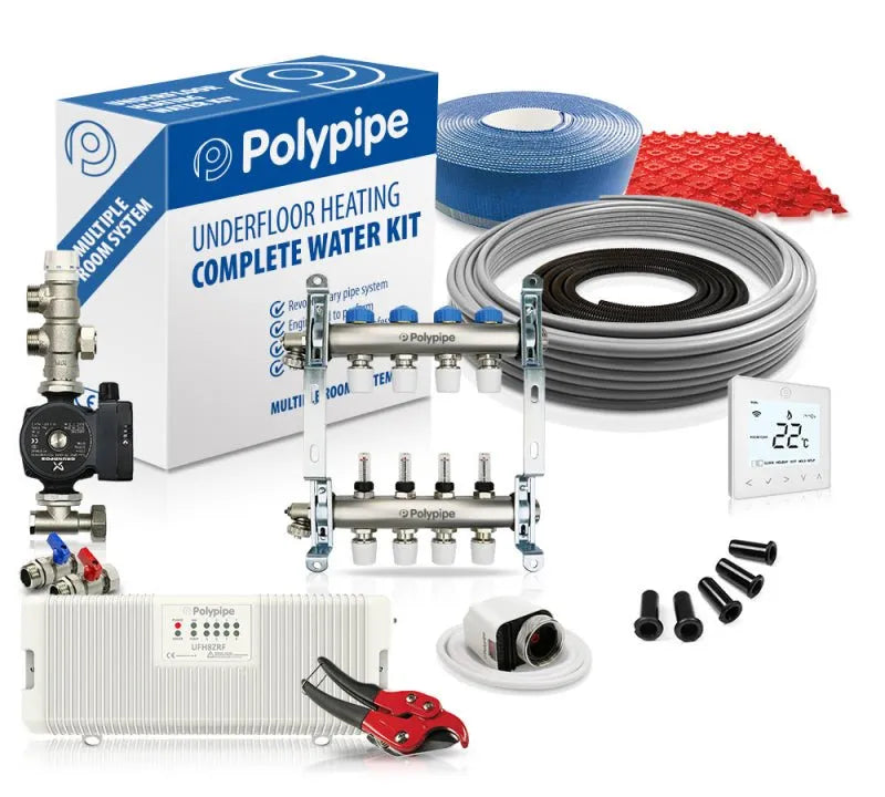 Polypipe Water Underfloor Heating Multi Room System